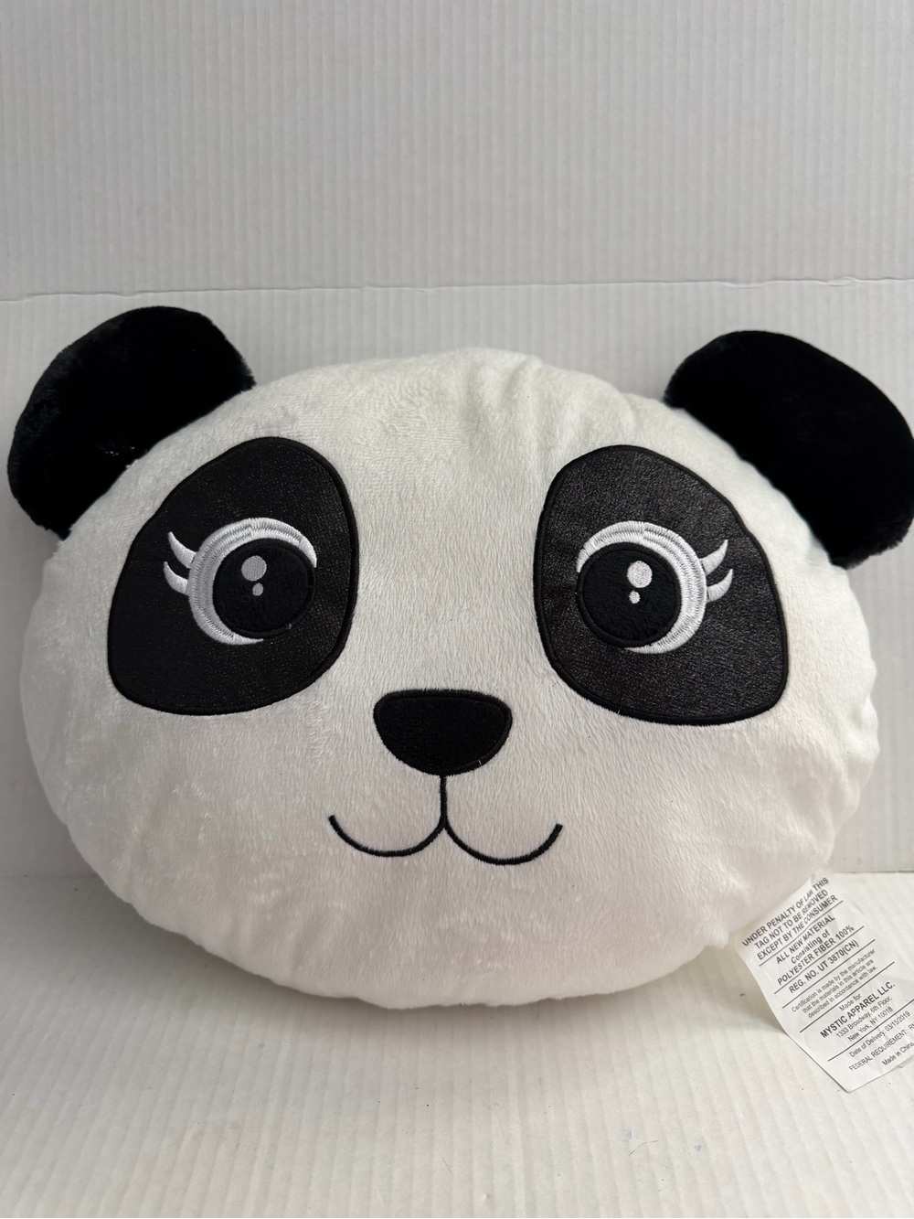 Mystic Apparel Panda Bear Face Pillow